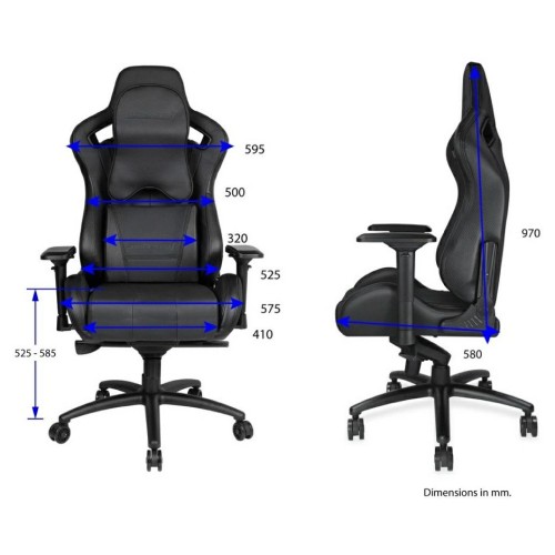 ΚΑΡΕΚΛΑ ΓΡΑΦΕΙΟΥ ANDA SEAT GAMING DARK KNIGHT2 PREMIUM CARBON BLACK